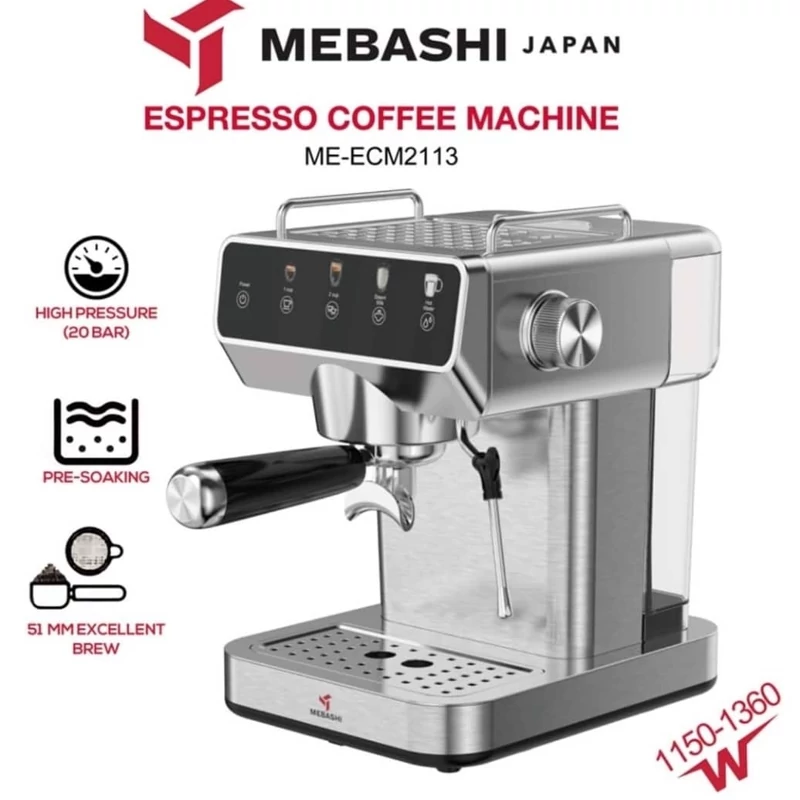 اسپرسوساز  مباشی لمسی مدل ME-ECM 2113